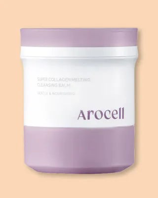 Бальзам для снятия макияжа Arocell Super Collagen Melting Cleansing Balm с коллагеном, 100 г