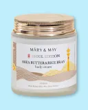 Крем для тела Mary & May Shea Butter & Rice Bran, увлажняющий, предотвращает пересушивание — фото 1