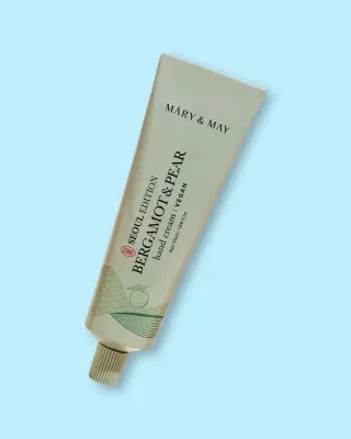 Крем для рук Mary & May Bergamot & Pear, лёгкий, увлажняющий, освежающий аромат