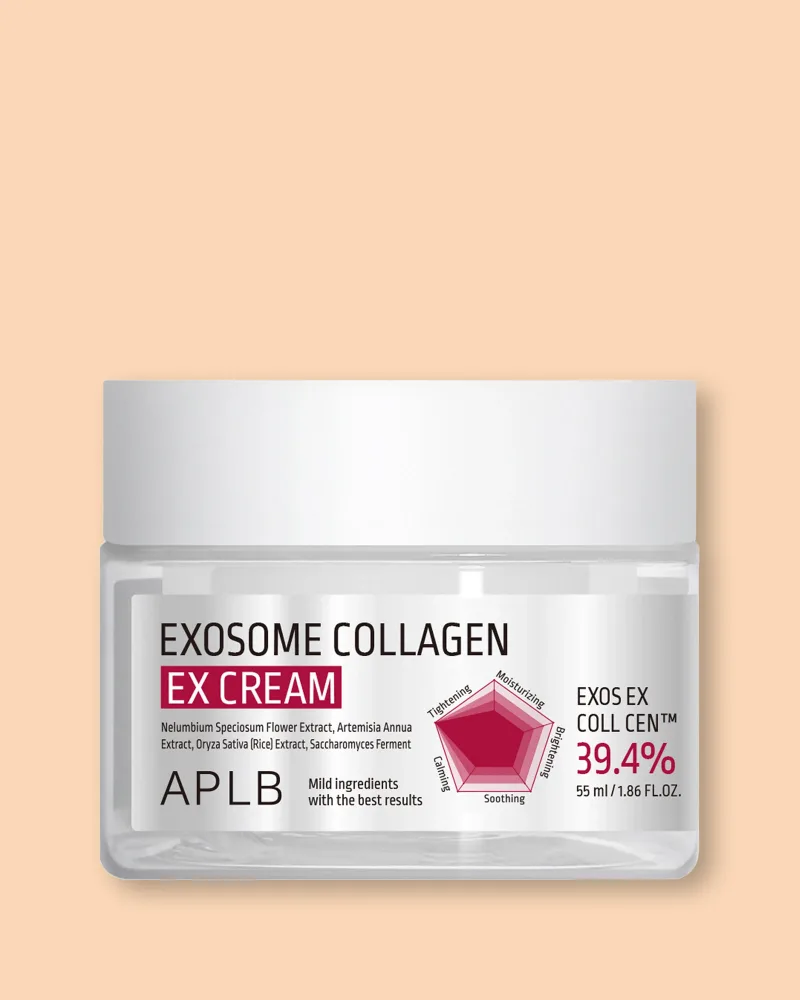 Крем для лица APLB Exosome Collagen EX Cream с экзосомами коллагена, лифтинг, 55 мл