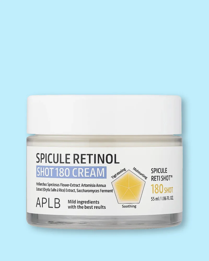 Крем для лица APLB Spicule Retinol Shot 180 Cream со спикулами и ретинолом, 55 мл