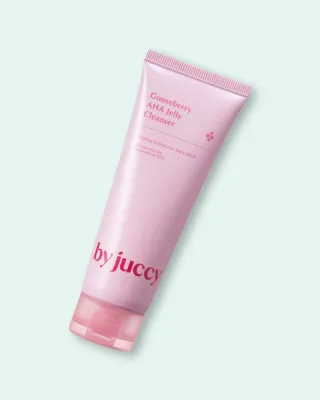 Гель для умывания By Juccy Gooseberry AHA Jelly Cleanser с AHA-кислотами и крыжовником, отшелушивающий, 120 мл
