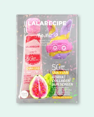 Солнцезащитный крем для лица Lalarecipe Guava Collagen с коллагеном и гуавой, SPF 50+, 50 мл