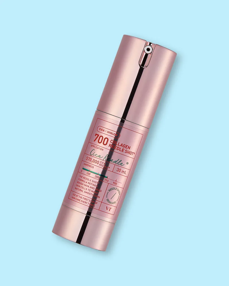 Сыворотка-бустер для лица VT Cosmetics Collagen Reedle Shot 700, с микроиглами и коллагеном, лифтинг, 30 мл