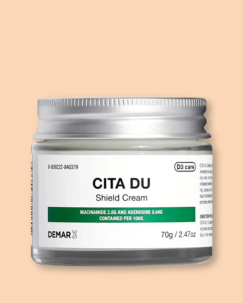 Защитный крем для лица Demar3 Cita Du Shield Cream, успокаивающий, увлажняющий, 70 г