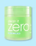 Пэды для лица Banila Co Clean It Zero Green Peel Toner Pad отшелушивающие, сужают поры, для проблемной кожи, 200 мл, 70 шт — фото 1