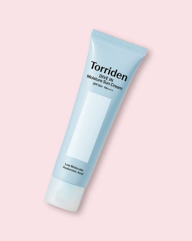 Солнцезащитный крем для лица Torriden Dive In Watery Moisture Mild Sun Cream SPF 50+ PA++++, увлажняющий, 60 мл
