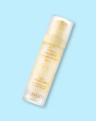 Капсульная сыворотка для лица Luvum Afterglow Yuja Vita C Capsule Serum, с экстрактом юдзу и витамином C, 30 мл