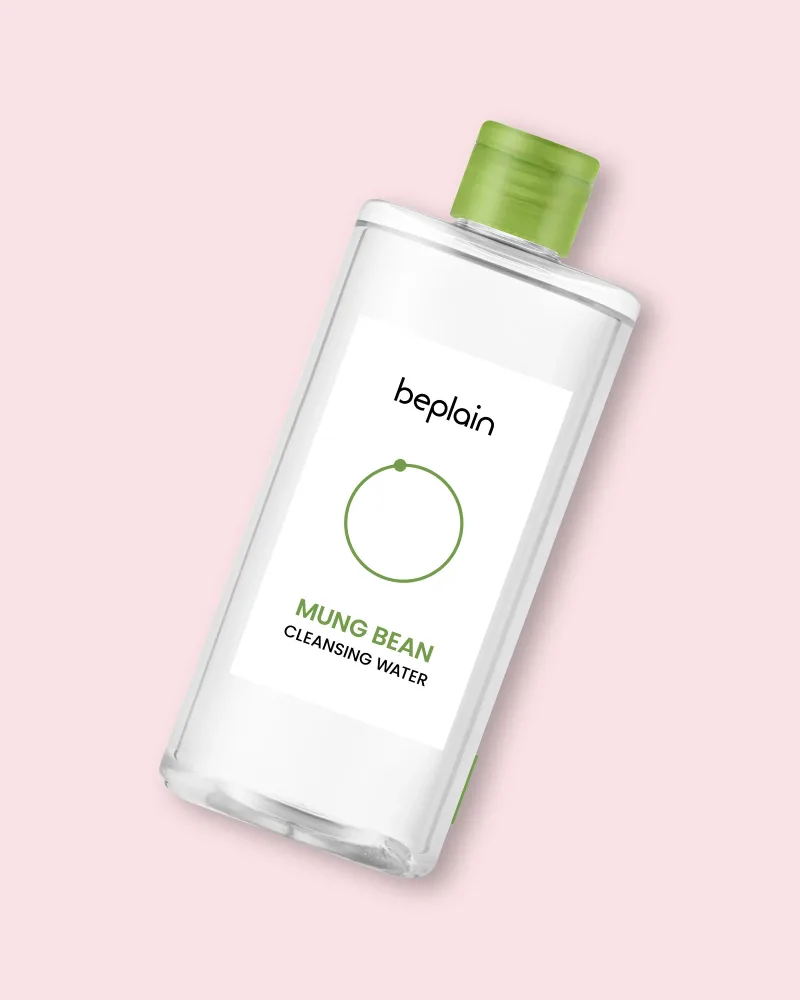 Мицеллярная вода Beplain Mung Bean Cleansing Water с машем, очищающая, 400 мл