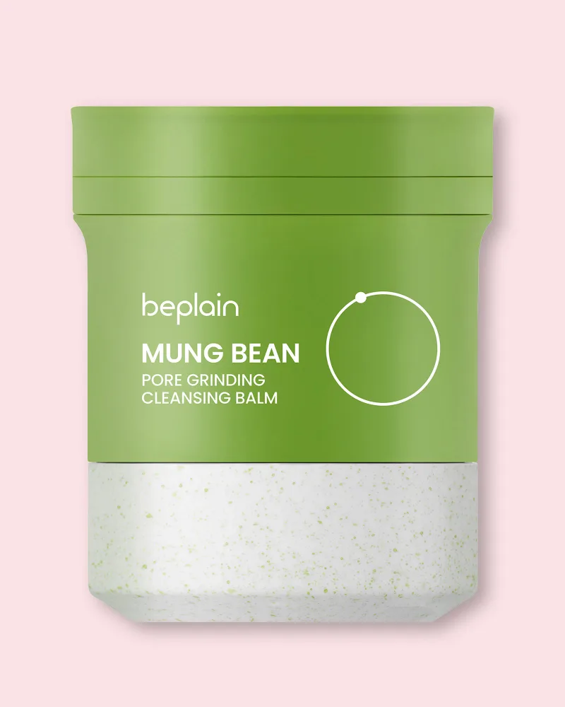Бальзам для снятия макияжа Beplain Mung Bean Pore Grinding Cleansing Balm сужает поры, с машем, 100 мл