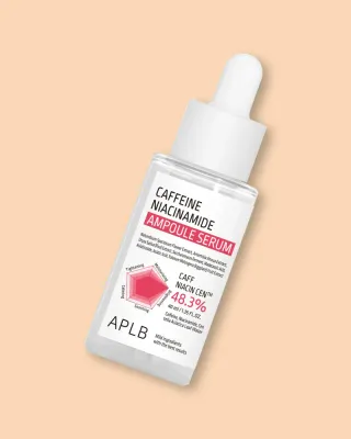 Ампульная сыворотка для лица APLB Caffeine Niacinamide Ampoule Serum с кофеином, против отёчности, 40 мл