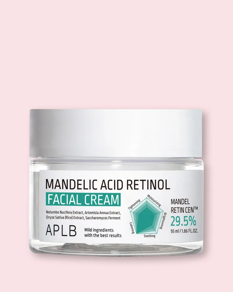 Крем для лица APLB Mandelic Acid Retinol Facial Cream с миндальной кислотой и ретинолом, 55 мл