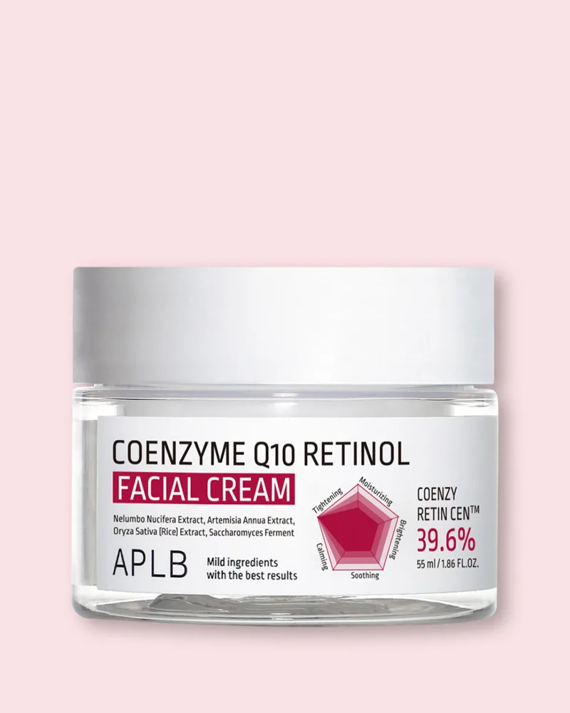 Крем для лица APLB Coenzyme Q10 Retinol Facial Cream с ретинолом и коэнзимом Q10, 55 мл