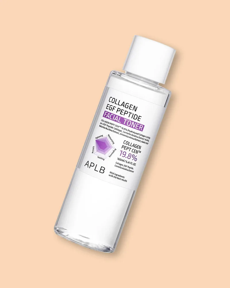 Тоник для лица APLB Collagen EGF Peptide Facial Toner увлажняющий, с коллагеном и пептидами, 160 мл