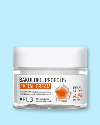Крем для лица APLB Bakuchiol Propolis Facial Cream с бакучиолом и прополисом, 55 мл