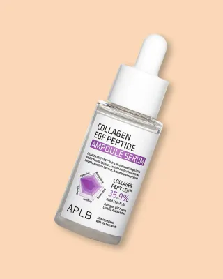 Ампульная сыворотка для лица APLB Collagen EGF Peptide Ampoule Serum с коллагеном и пептидами, для упругости, 40 мл