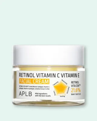 Крем для лица APLB Retinol Vitamin C Vitamin E Facial Cream с ретинолом и витаминами C и E, 55 мл