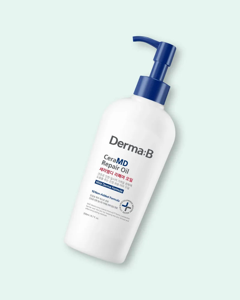 Масло для тела Derma:B CeraMD Repair Oil, восстанавливающее, с керамидами