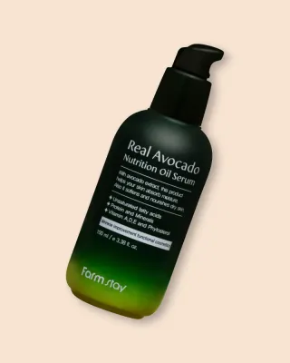 Масло-сыворотка для лица Farmstay Real Avocado Nutrition Oil Serum, питательная, с маслом авокадо, 100 мл