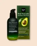 Масло-сыворотка для лица Farmstay Real Avocado Nutrition Oil Serum, питательная, с маслом авокадо, 100 мл — фото 2