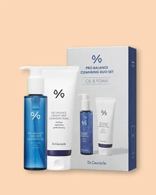 Набор для двухэтапного очищения лица Dr. Ceuracle Pro-Balance Cleansing Duo Set, 155 мл, 150 мл