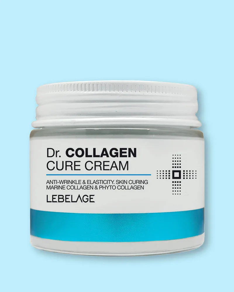 Крем для лица Lebelage Dr. Collagen Cure Cream подтягивающий, с коллагеном, 70 мл