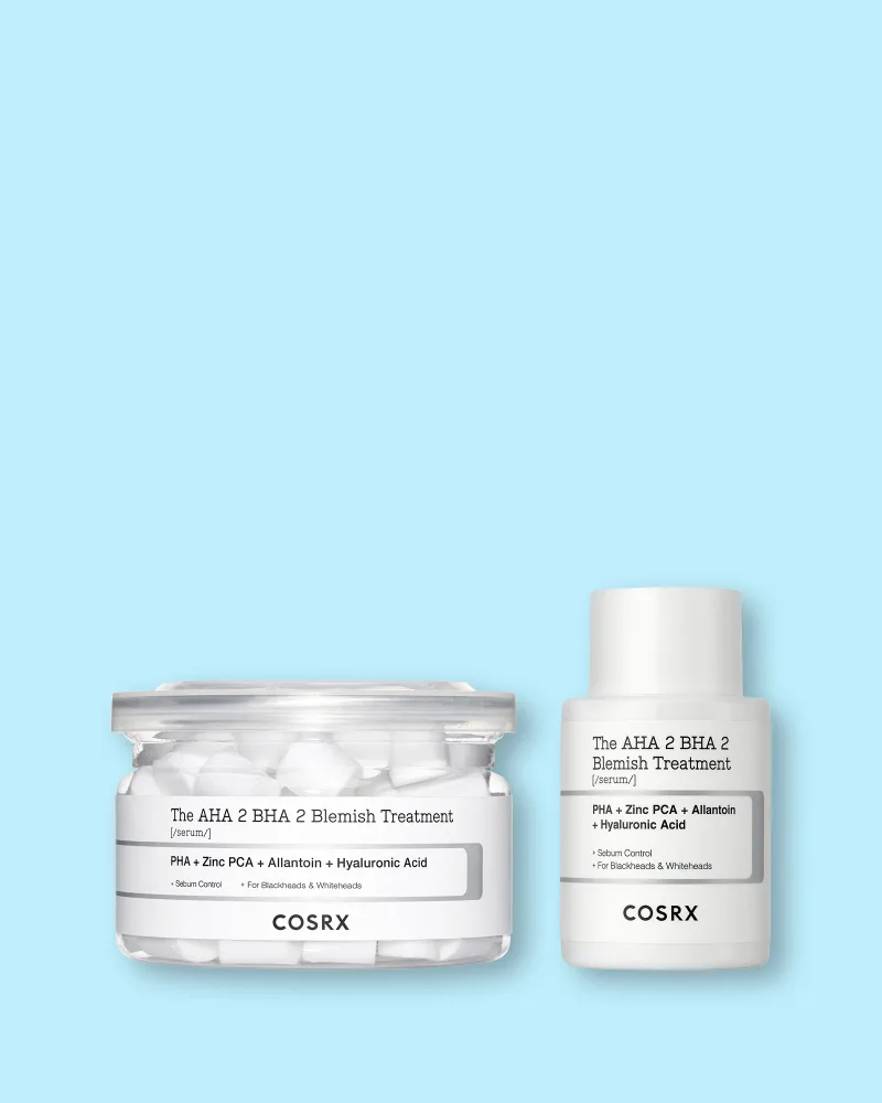 Сыворотка для лица COSRX The AHA 2 BHA 2 Blemish Treatment Serum, точечная, против несовершенств, 50 г