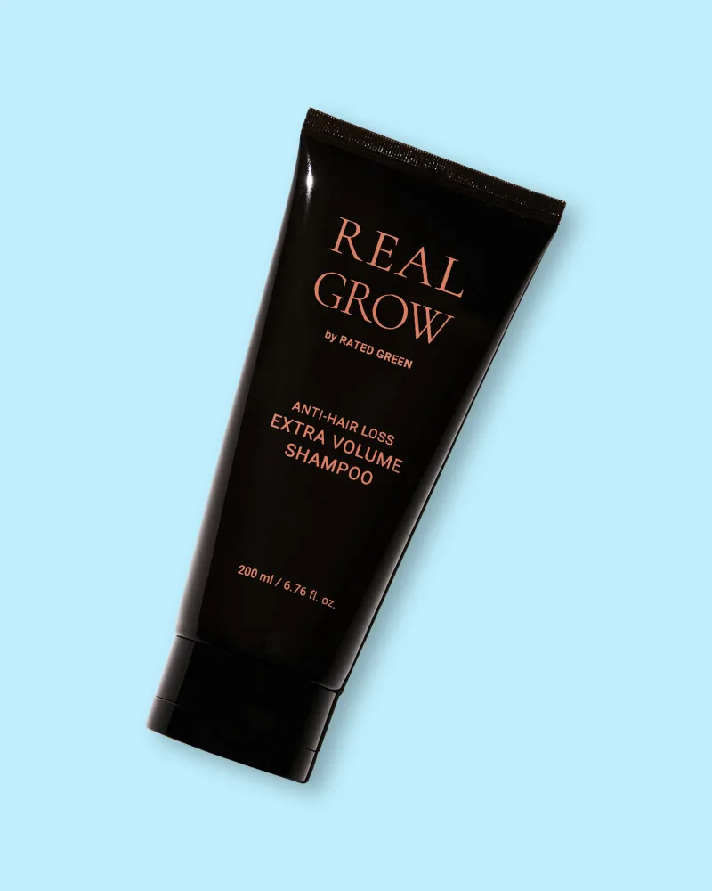 Шампунь Rated Green Real Grow Anti-Hair Loss Extra Volume против выпадения волос, для объёма