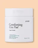 Отшелушивающие пэды для лица Petitfee & Koelf Comforting Cica Pad с центеллой и PHA, 80 шт, 250 мл — фото 1