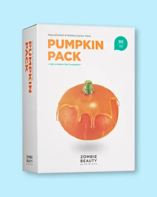 Маска для лица Skin1004 Zombie Beauty Pumpkin Pack с тыквой, увлажняющая, питательная, 4 г × 16 шт