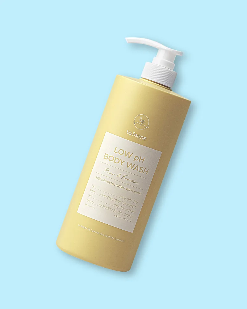Гель для душа La Ferme Low pH Body Wash Pear & Freesia, питательный, груша и фрезия