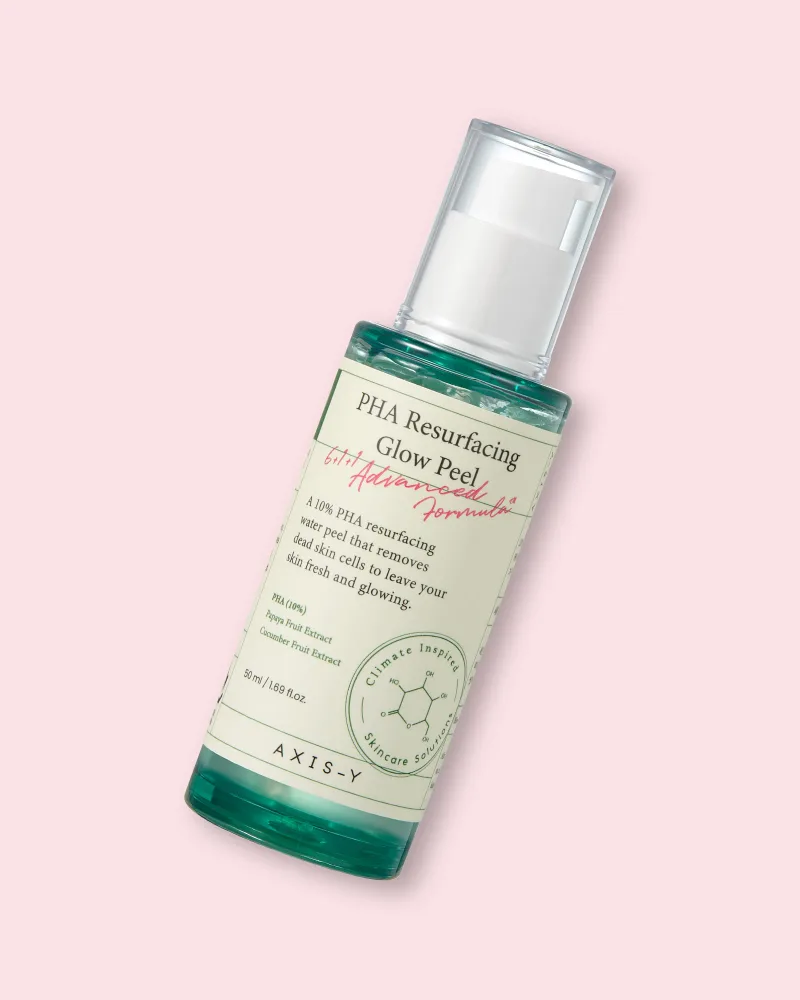 Пилинг-гель для лица Axis-Y PHA Resurfacing Glow Peel с PHA-кислотами, для сияния, 50 мл