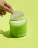 Отшелушивающие пэды для лица Neogen Dermalogy Green Tea Moist PHA Gauze Peeling с кислотами AHA, BHA, PHA, 30 шт, 190 мл — фото 3