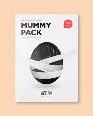 Набор масок для лица Skin1004 Zombie Beauty Mummy Pack & Activator Kit с лифтинг-эффектом, 2 г × 8 шт, 3,5 мл × 8 шт