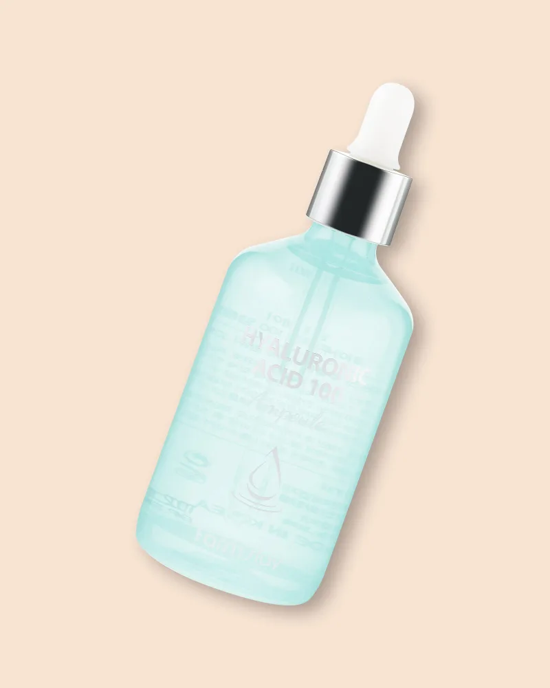 Ампульная сыворотка для лица Farmstay Hyaluronic Acid 100 Ampoule, увлажняющая, с гиалуроновой кислотой, 100 мл