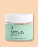 Пэды для лица Benton Heartleaf 80 Skin Toner Pad тонизирующие, успокаивающие, с хауттюйнией, 210 г, 70 шт — фото 1