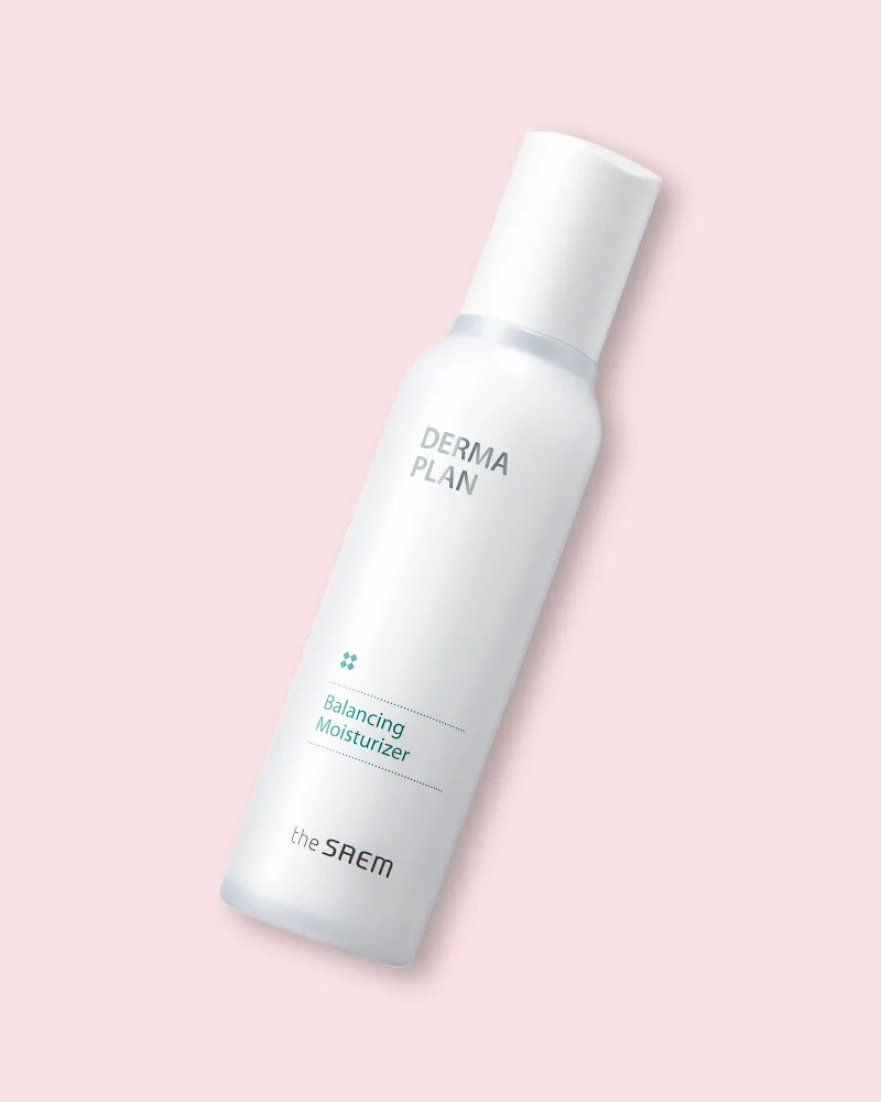 Увлажняющий лосьон для лица The Saem Derma Plan Balancing Moisturizer, для чувствительной кожи, 130 мл