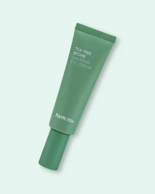 Крем для кожи вокруг глаз FarmStay Tea Tree Biome Calming Eye Cream успокаивающий, с чайным деревом, 50 мл