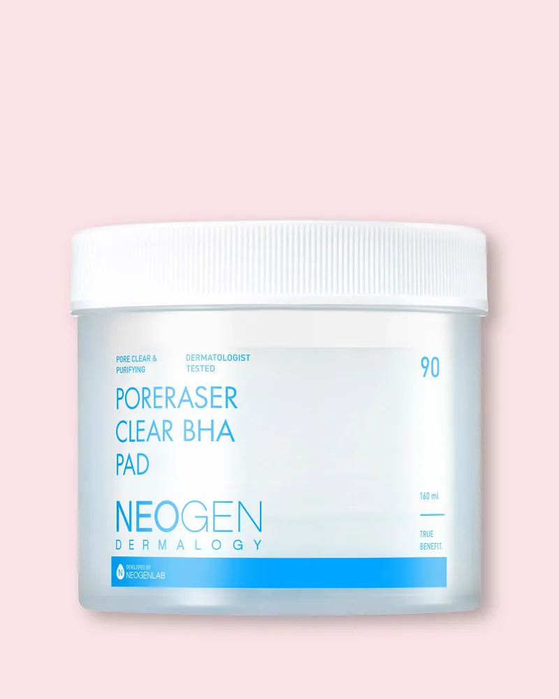 Отшелушивающие пэды для лица Neogen Dermalogy Poreraser Clear BHA Pad для очищения пор, матирующие, 90 шт, 160 мл