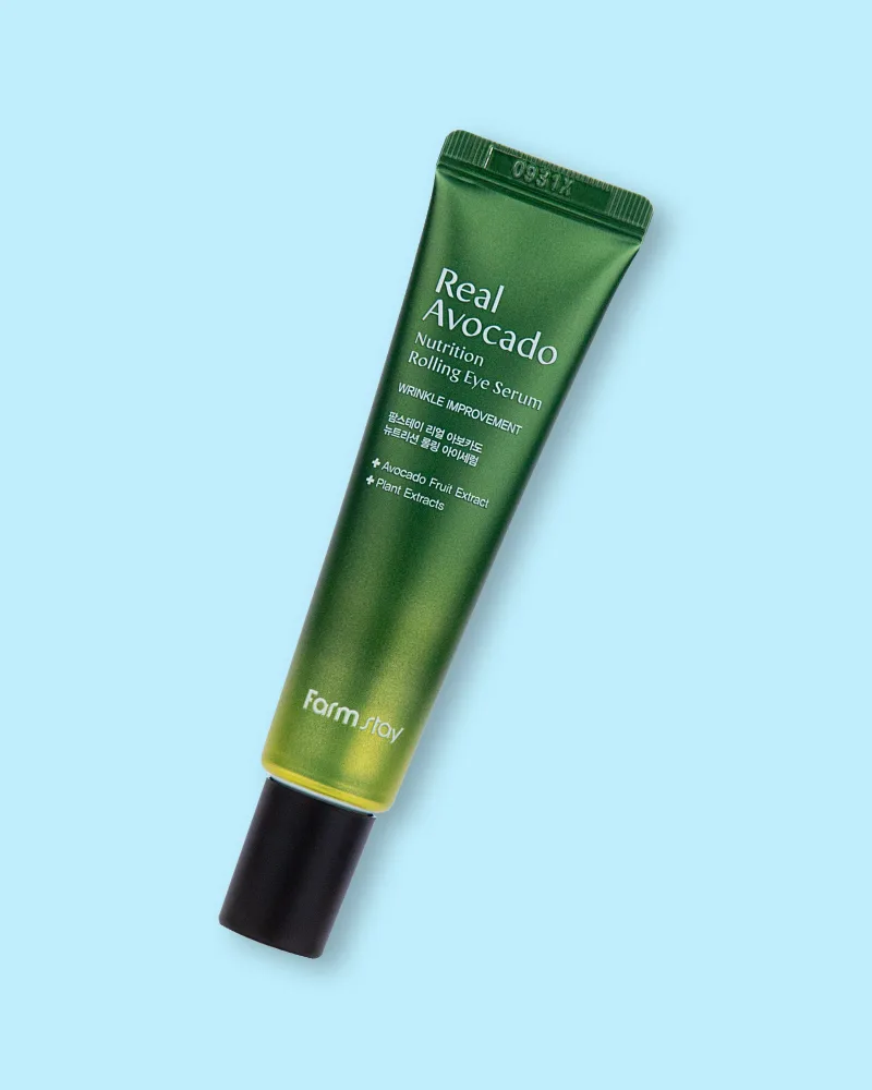 Сыворотка-роллер для кожи вокруг глаз Farmstay Real Avocado Nutrition Rolling Eye Serum, питательная, 25 мл