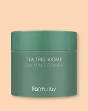 Крем для лица FarmStay Tea Tree Biome Calming Cream успокаивающий, с чайным деревом, 80 мл — фото 1