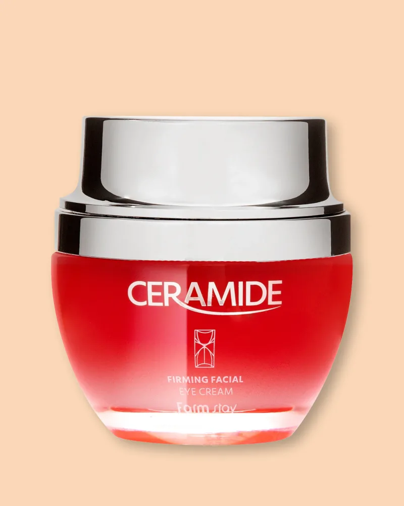 Крем для кожи вокруг глаз FarmStay Ceramide Firming Facial Eye Cream укрепляющий, с керамидами, 50 мл