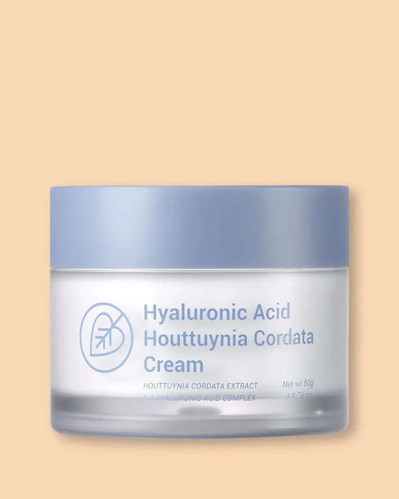 Крем для лица Esfolio Hyaluronic Acid Houttuynia Cream, увлажняющий, с гиалуроновой кислотой, 50 г