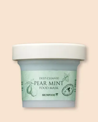 Маска для лица Skinfood Pear Mint Food Mask, очищающая, охлаждающая, 120 г