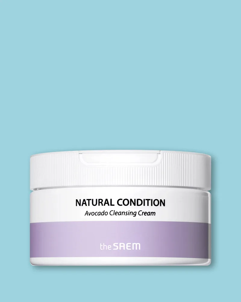 Очищающий крем для лица The Saem Natural Condition Avocado Cleansing Cream, с авокадо, 300 мл