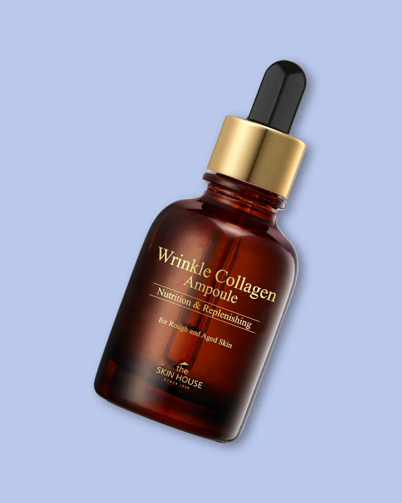 Ампула для лица The Skin House Wrinkle Collagen Feeltox Ampoule, с коллагеном, для зрелой кожи, 30 мл