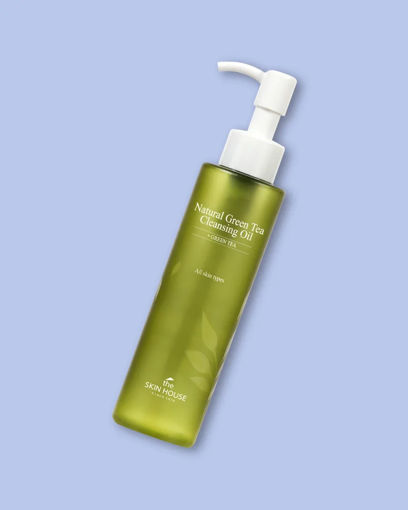 Гидрофильное масло The Skin House Natural Green Tea Cleansing Oil, с зелёным чаем, 150 мл