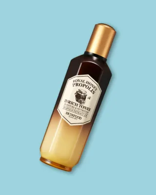 Тоник для лица Skinfood Royal Honey Propolis Enrich Toner, с прополисом, для сияния кожи, 160 мл