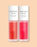 Набор для губ Nooni Apple Seed Lip Oil Set, 2 масла, оттенки Appleberry и Applecherry — фото 1