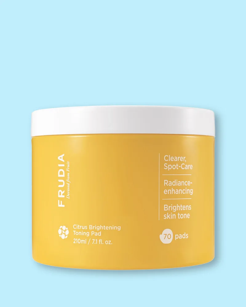 Пэды для лица Frudia Citrus Brightening Toning Pad осветляющие, 210 мл, 70 шт